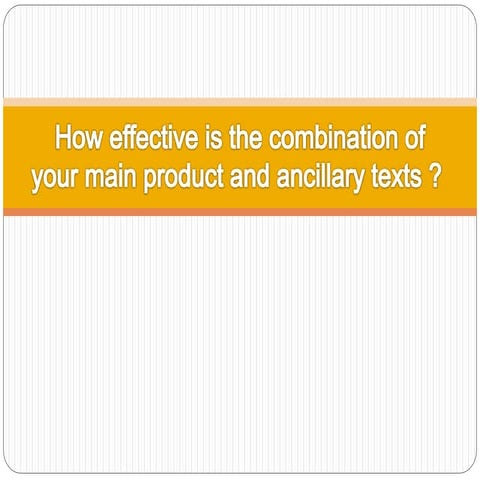 Evaluation question 3