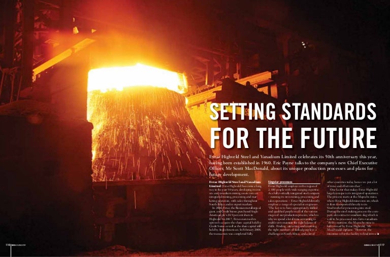 Evraz Highveld Steel Vanadium (Appendix A)