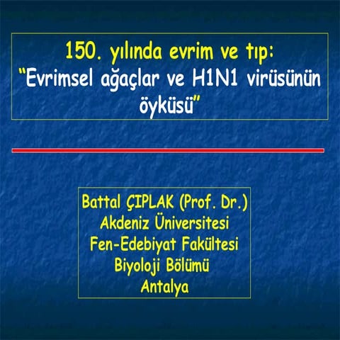 Evrim ve tip