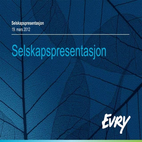 Evry selskapspresentasjon no