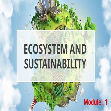 The components of an ecosystem | PPTX