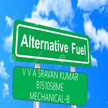  alternate fuels