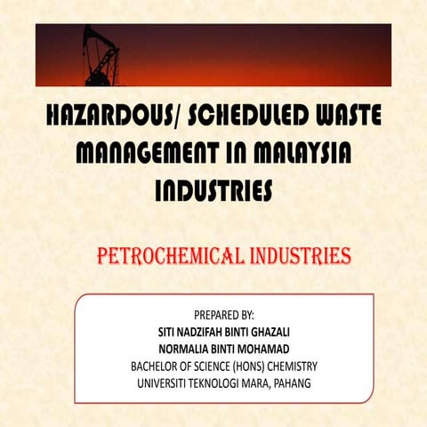 petrochemical industry