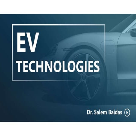 EV Technologies | PDF