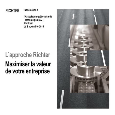 Maximiser la valeur de votre entreprise