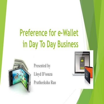 Cost and Features to Develop e-wallet Mobile App | PPTX