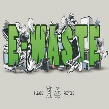 jbppt for e waste management ehich is require