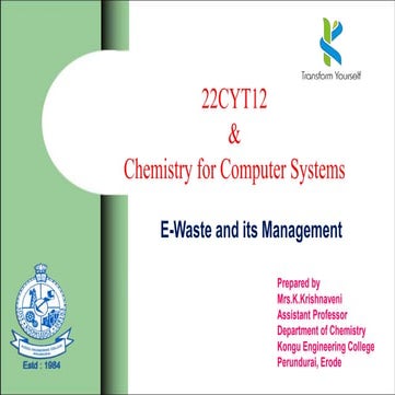 22CYT12-Unit-V-E Waste and its Management.ppt
