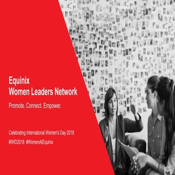 Equinix Women's Leadership Network Celebrates International Women's Day 2018