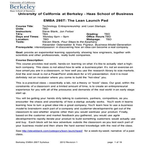 Ewmba 295 t 01 2012 syllabus rev1