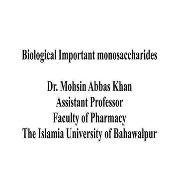 Important_Monosaccharides uygrdyeseyretj