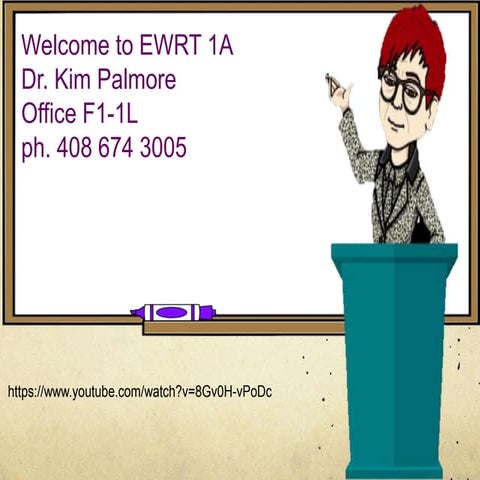 Ewrt 1 a online introduction hybrid