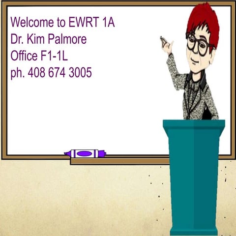 Ewrt 1 a online introduction hybrid