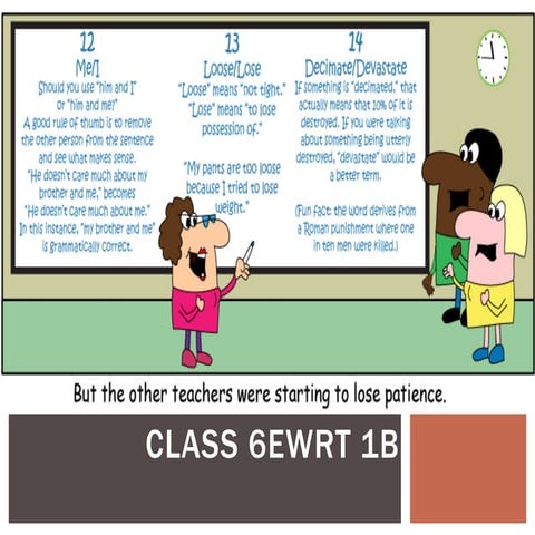 Ewrt 1b class 6