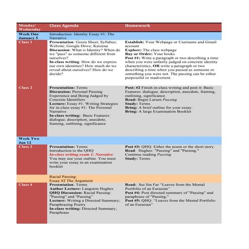 Ewrt 1 b mw syllabus winter 2015