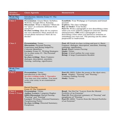 Ewrt 1 b mw syllabus winter 2015