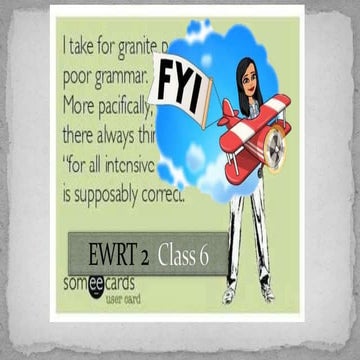 Ewrt 2 class 6 name teams