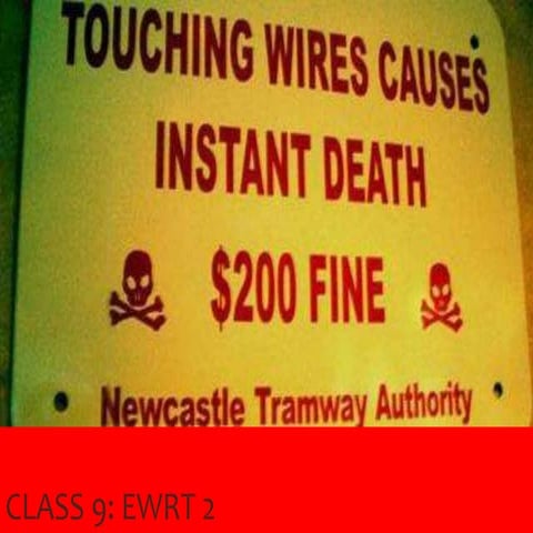 Ewrt 2 class 9 peer review