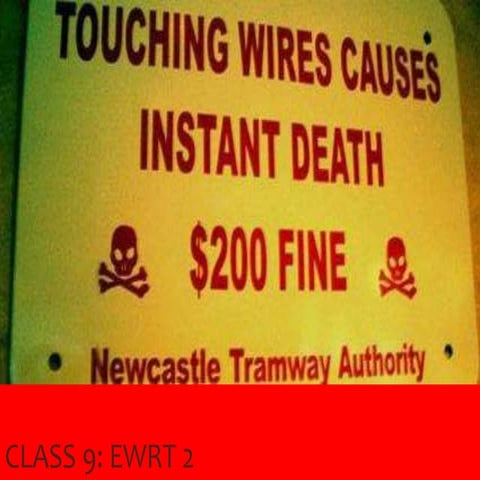 Ewrt 2 class 9 peer review