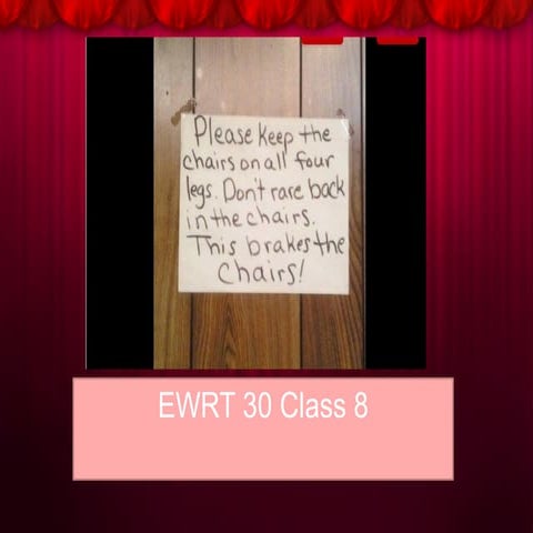 Ewrt 30 class 8