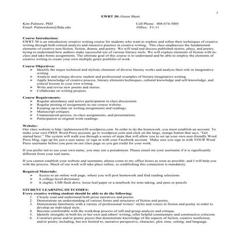 Ewrt 30 green sheet winter 2014