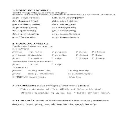 Repaso ex. GR.II, 1 A