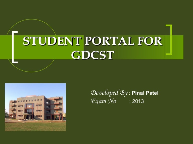 Download student portal