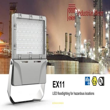 EX11 LED Floodlighting Solutions for Hazardous Industrial Locations | PDF