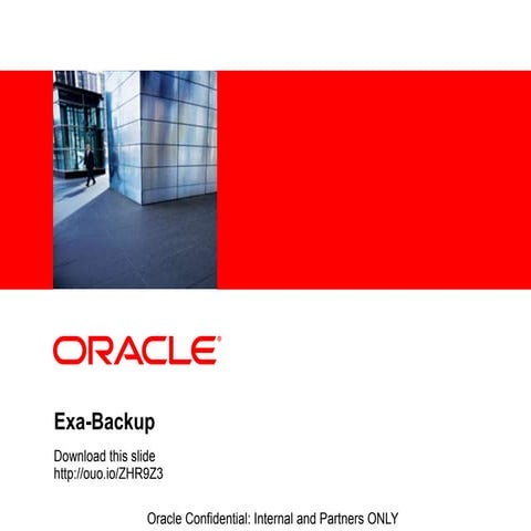 Exa backup playbook