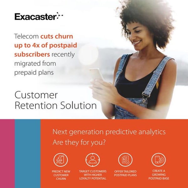 Exacaster prepaid to postpaid customer retention-case study