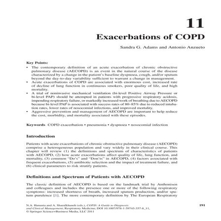 EXACERBATION OF COPD _ 11
