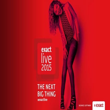 Exact Live Hackathon 2015 - Exact integration with Beacons