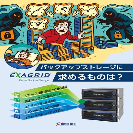 ExaGrid Veeam社認定 バックアップストレージ:必要リソース削減 ,Veeam連携を最適化