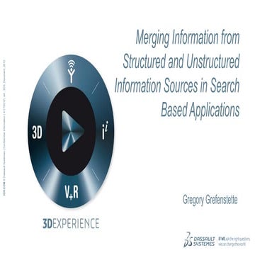 II-SDV 2012 Merging Information from Structured and Unstructured Information ...