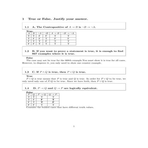 Math 189 Exam 1 Solutions