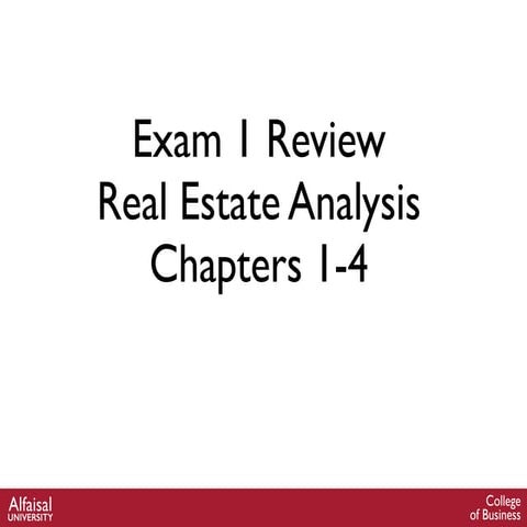 Exam 1 review | PPT
