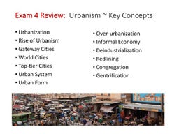 AP Human Geography: Unit 7 - Urban Geography and Development | PPT