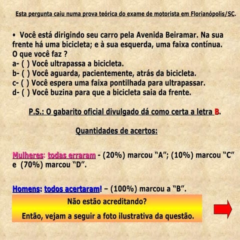 Exame Motorista  Detran