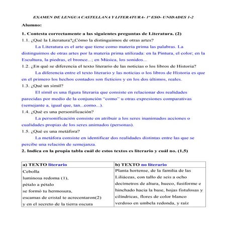 Examen 1ºeso unidades 1 y 2- corregido