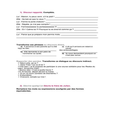 Unité 2 4ème revision.doc