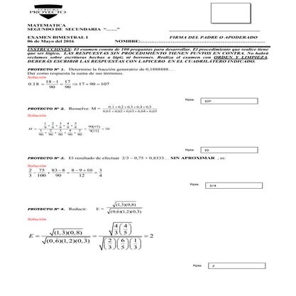 Examen bimestral 1 solución   segundo