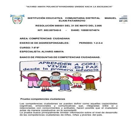 Examen competencias ciudadanas convertido
