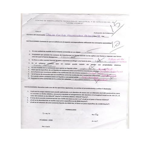 Examen corregido | PDF