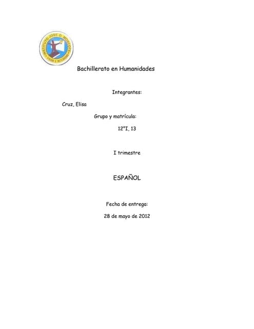 Examen de español