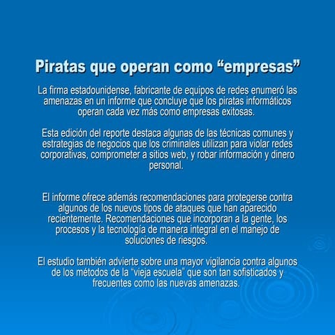 Piratas como empresas