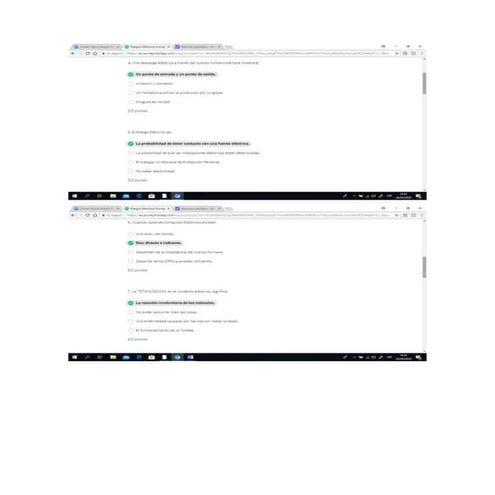 Examen de riesgo electrico