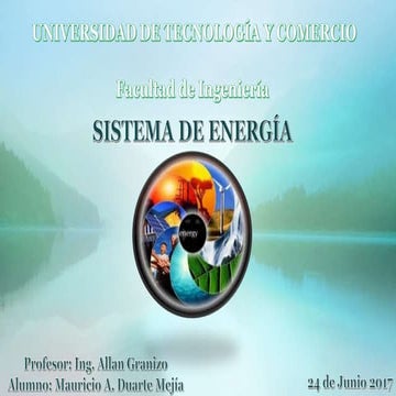Examen de Sistema de energía