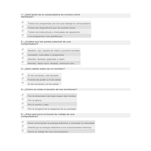 Examen diagnostico mantenimiento equipo de computo 203 no2