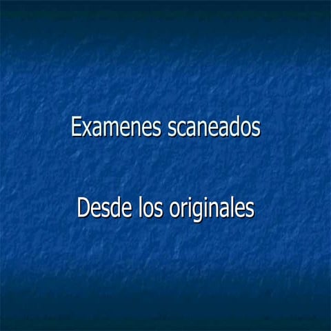Examenes Scaneados