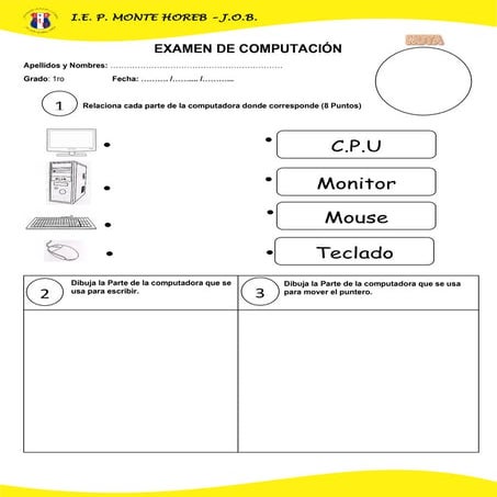 Examenes de computacion | PDF